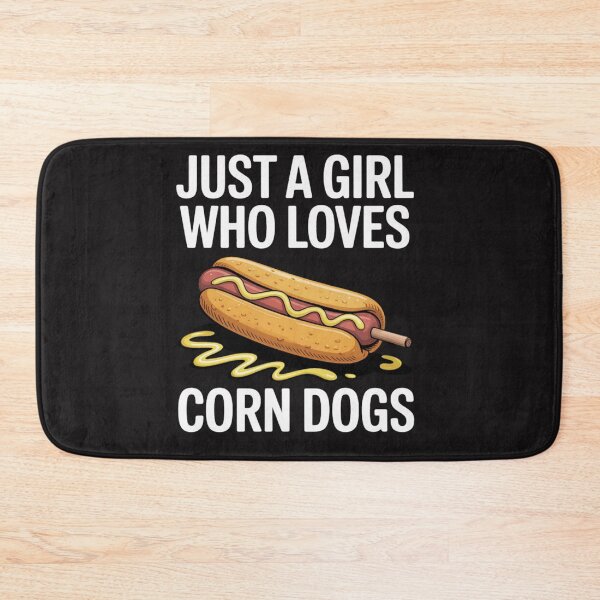 Item preview, Funny Corndog Girl Just a Girl Who Loves Corn Dogs designed and sold by Ikwalima.