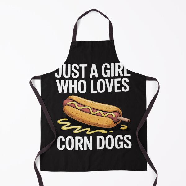 Item preview, Funny Corndog Girl Just a Girl Who Loves Corn Dogs designed and sold by Ikwalima.