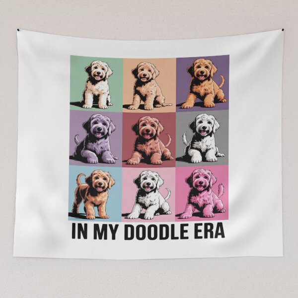 Item preview, funny Dog Lovers Quote In My Golden Doodle Era Cool designed and sold by Ikwalima.