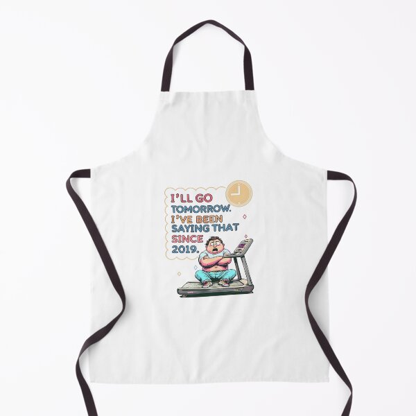 Item preview, Tomorrow's Gym Plan  The 2019 Procrastination Legacy  designed and sold by Dazzle-Sizzle.