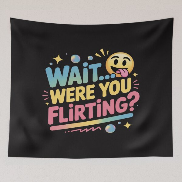 Item preview, Funny Flirting Confusion - Socially Awkward designed and sold by Ikwalima.