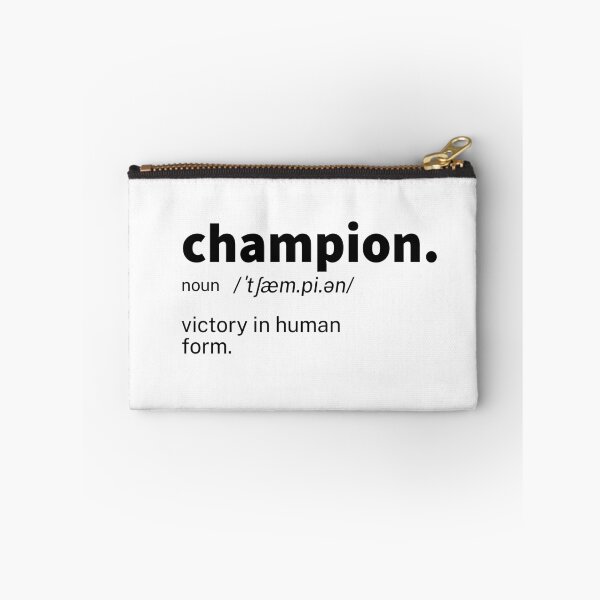 Item preview, Champion Definition Inspirational designed and sold by IronWords.