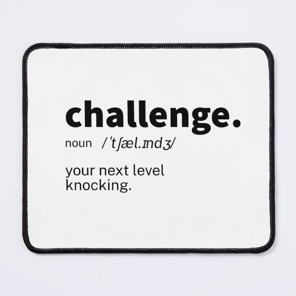 Item preview, Challenge Definition Inspirational designed and sold by IronWords.