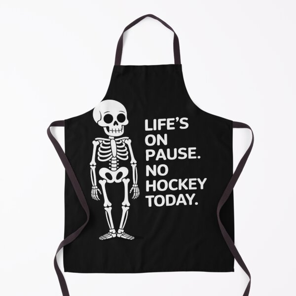 Artikelvorschau, Lustiger, trauriger Skeleton-Hockey-Freitag – Das Leben ist auf Pause entworfen und verkauft von Vastingan.