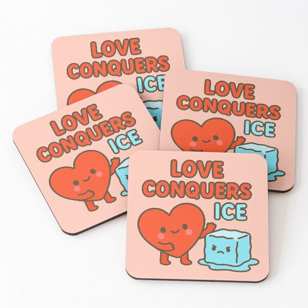 Item preview, Love Conquers Ice designed and sold by WheelieGdArt.