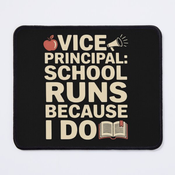 Item preview, Funny Vice Principal School Runs Because I Do designed and sold by Vastingan.