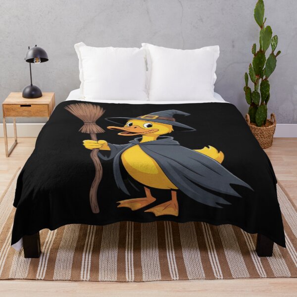 Item preview, Funny Witchy Duck Halloween designed and sold by Vastingan.