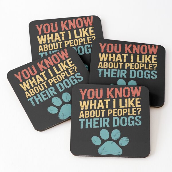 Item preview, Funny You Know What I Like About People Their Dogs Dog Lover designed and sold by Vastingan.