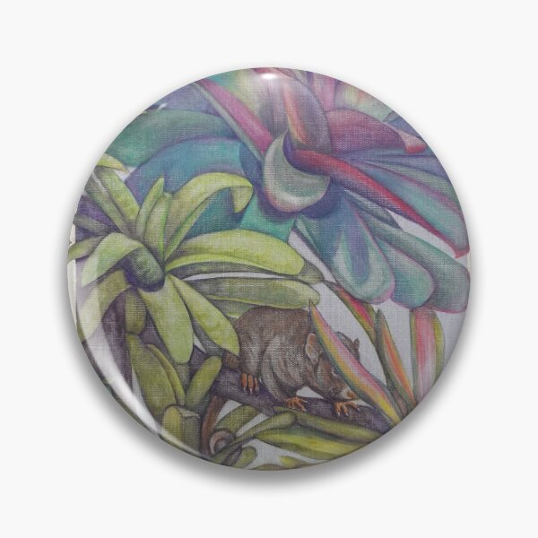 Item preview, Bromeliads with cheeky Possum designed and sold by artbyelly.