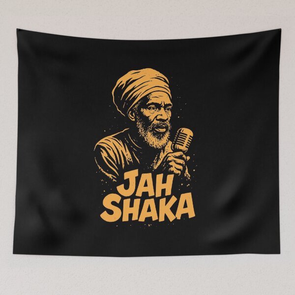 Artikelvorschau, Jah Shaka Reggae-Illustration entworfen und verkauft von Boogosh.