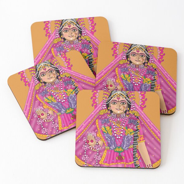 Item preview, Goddess Radha Digital Artwork | Divine Love & Devotion | Hindu Spiritual Wall Decor & Gifts designed and sold by Harshit_Digital_Arts.