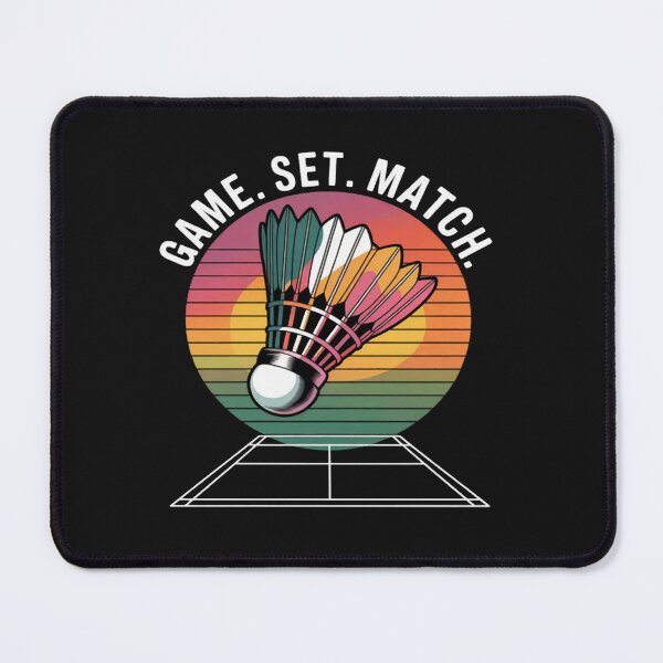 Item preview, Game Set Match Badminton Shuttlecock Court designed and sold by Vastingan.