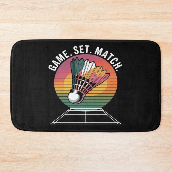 Item preview, Game Set Match Badminton Shuttlecock Court designed and sold by Vastingan.