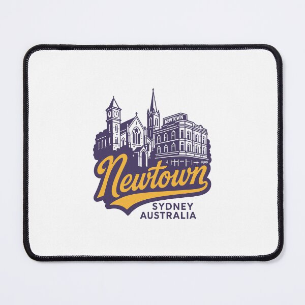 Item preview, Newtown Australia skyline lettering designed and sold by Boogosh.