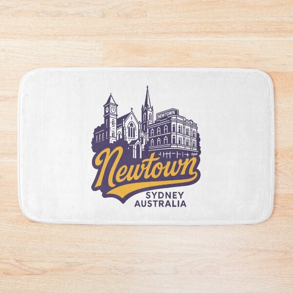 Item preview, Newtown Australia skyline lettering designed and sold by Boogosh.
