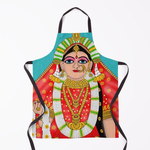 Item preview, Goddess Radha Digital Artwork | Divine Love & Devotion | Hindu Spiritual Wall Decor & Gifts designed and sold by Harshit_Digital_Arts.