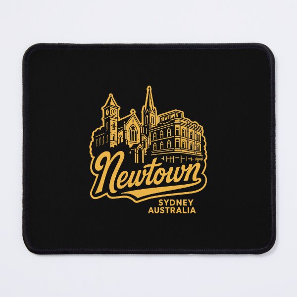 Item preview, Newtown Sydney vintage skyline art designed and sold by Boogosh.