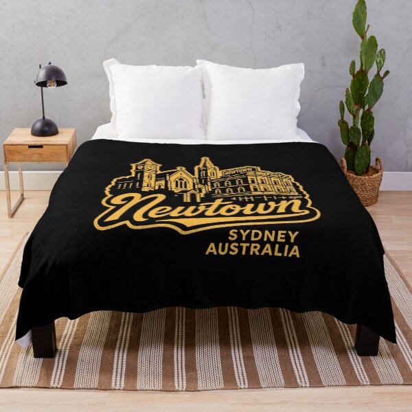 Item preview, Newtown Sydney vintage skyline art designed and sold by Boogosh.