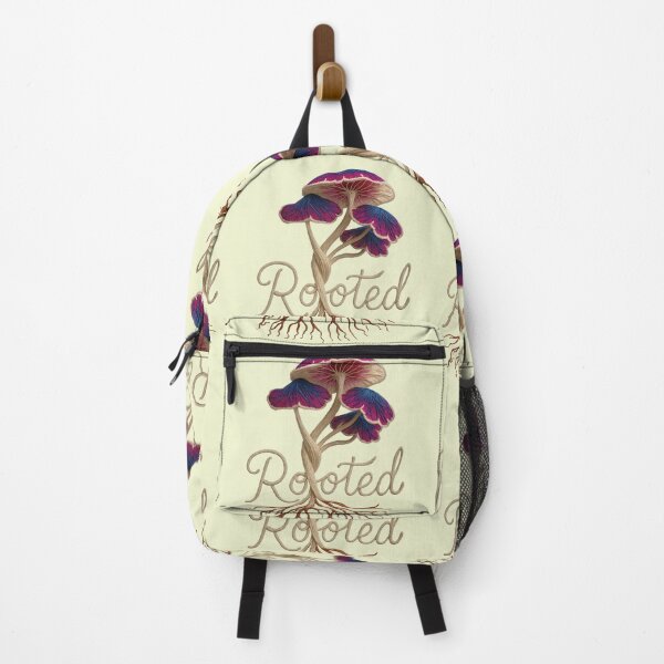 Item preview, Rooted Mushroom Embroidery Art Earthy Aesthetic Design designed and sold by Rocky Mountain Artistry.