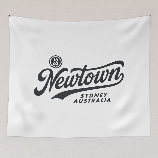 Item preview, Newtown Australia script art designed and sold by Boogosh.