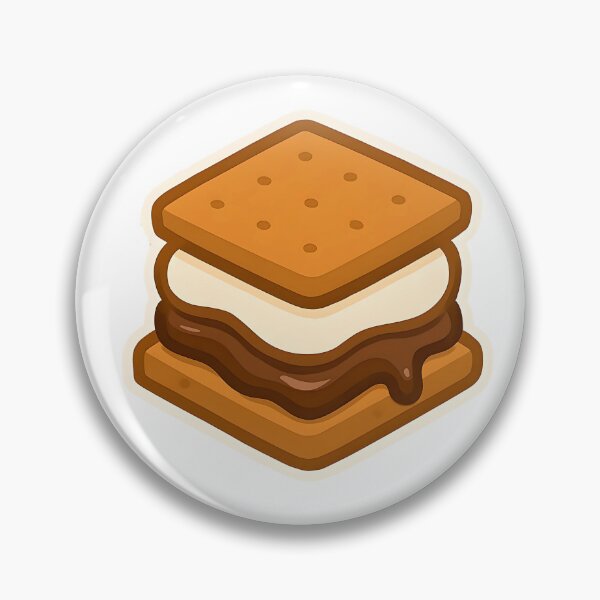 Item preview, Pegatina de S'mores designed and sold by passiveprincess.