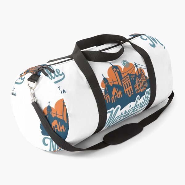Item preview, Marrickville Sydney Retro Skyline Script designed and sold by Boogosh.