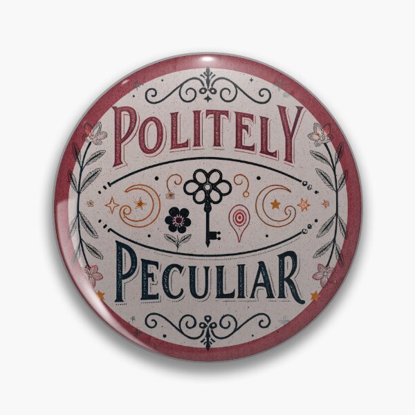 Item preview, Politely Peculiar – Whimsical Victorian Typography Art designed and sold by frolicandlarks.