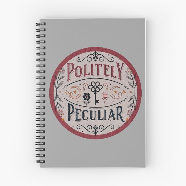 Item preview, Politely Peculiar – Whimsical Victorian Typography Art designed and sold by frolicandlarks.