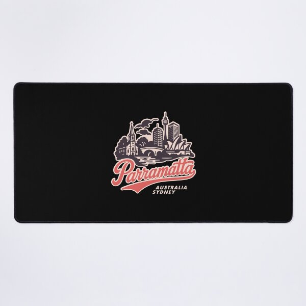 Item preview, Parramatta vintage skyline handlettering designed and sold by Boogosh.