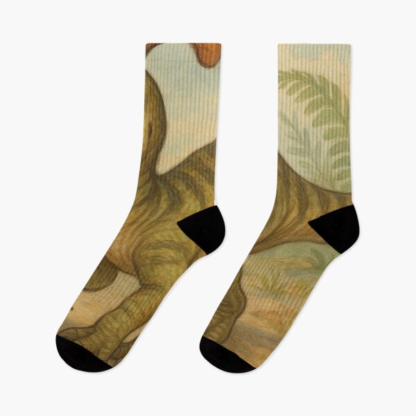 Item preview, Adorable Baby Parasaurolophus in Nature designed and sold by SassyArtistry.