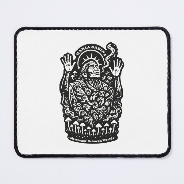Item preview, María Sabina Mushroom Priestess Vision designed and sold by Boogosh.