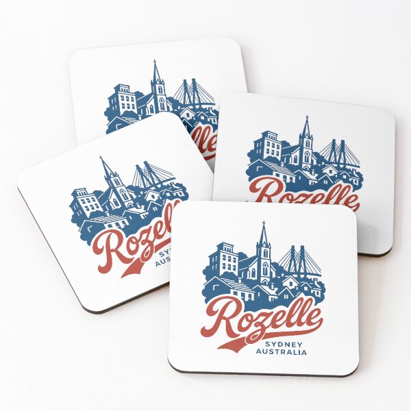 Item preview, Rozelle Sydney Skyline Lettering designed and sold by Boogosh.