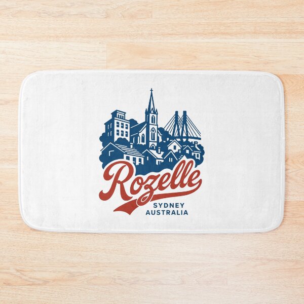 Item preview, Rozelle Sydney Skyline Lettering designed and sold by Boogosh.