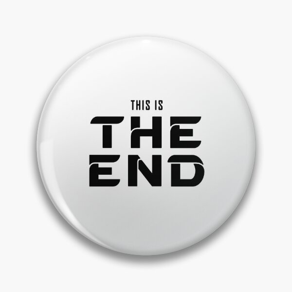 Item preview, THE END – Minimalist Cinematic Typography Design designed and sold by NORENTE.