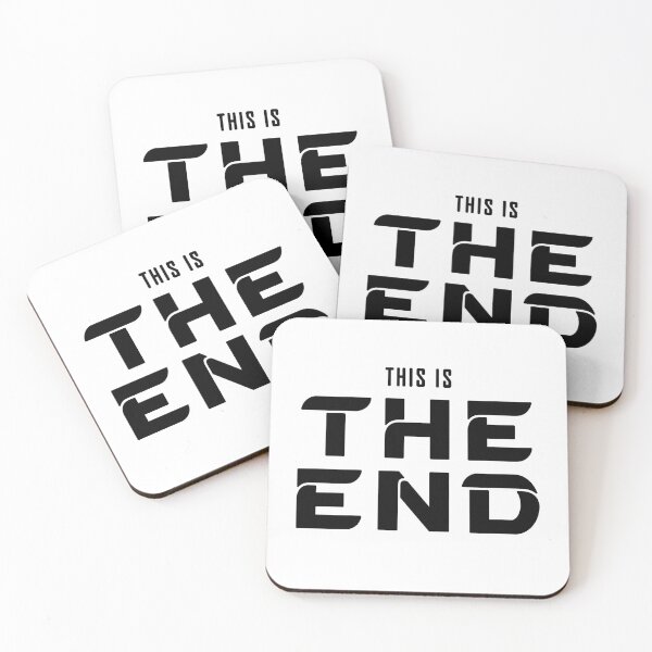 Item preview, THE END – Minimalist Cinematic Typography Design designed and sold by NORENTE.