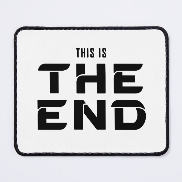 Item preview, THE END – Minimalist Cinematic Typography Design designed and sold by NORENTE.