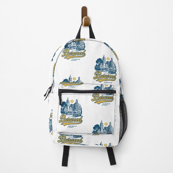 Item preview, Burwood Sydney hand lettering skyline designed and sold by Boogosh.