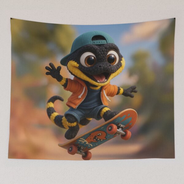 Item preview, Skater Mangrove Snake designed and sold by Sillytoe.