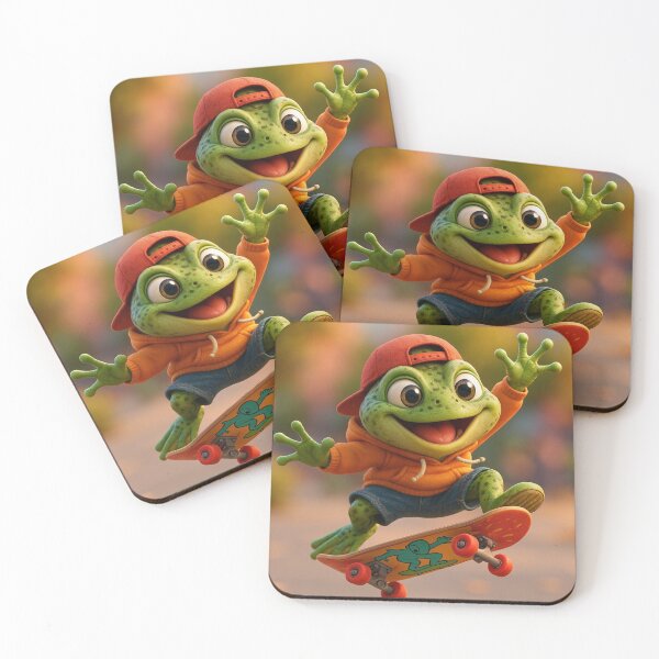 Item preview, Skater Marsh Frog designed and sold by Sillytoe.