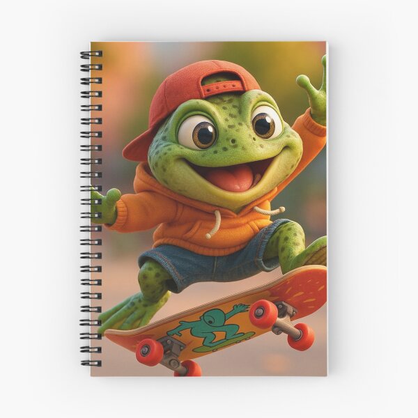 Item preview, Skater Marsh Frog designed and sold by Sillytoe.