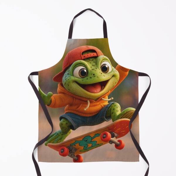 Item preview, Skater Marsh Frog designed and sold by Sillytoe.