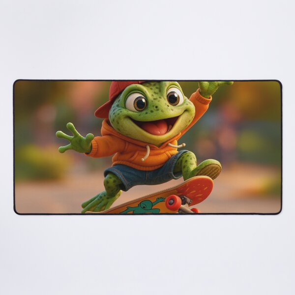 Item preview, Skater Marsh Frog designed and sold by Sillytoe.