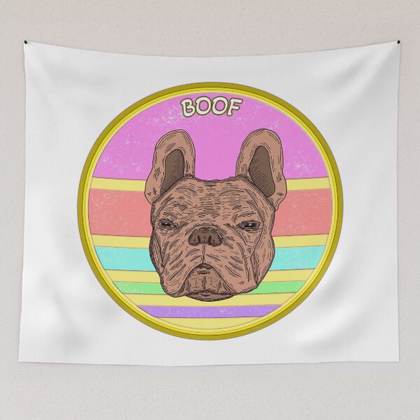 Item preview, Funny French Bulldog - BOOF designed and sold by nostakesart.