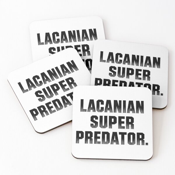 Item preview, Lacanian Super Predator Typography Design designed and sold by Wildm3n8.