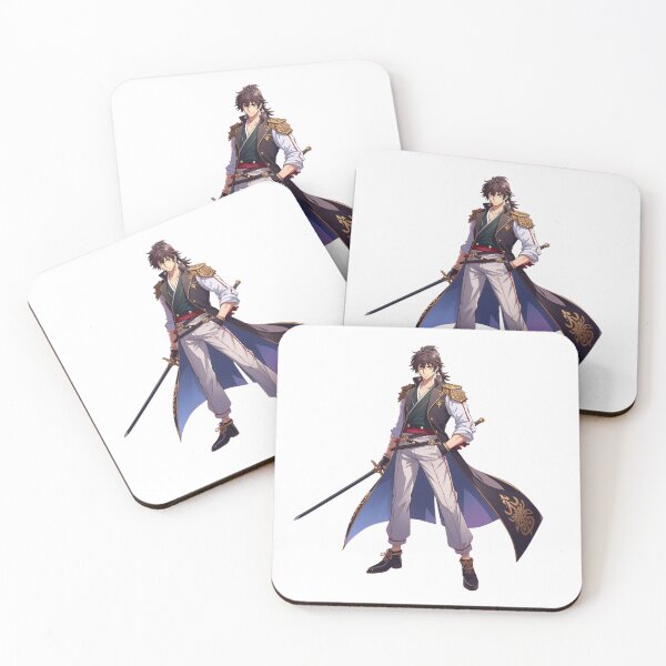 Item preview, Full-Body Anime Warrior with Sword designed and sold by Vectorfever.