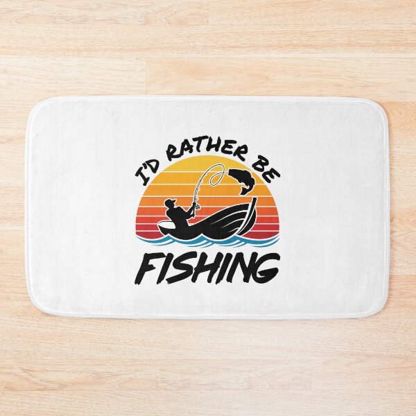 Item preview, I'd Rather Be Fishing Fisherman Fisherperson designed and sold by jaygo.