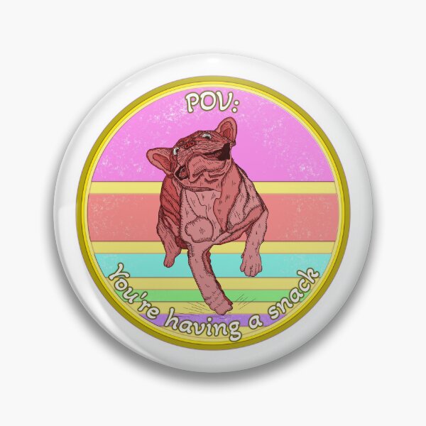 Item preview, Funny French Bulldog - POV meme designed and sold by nostakesart.
