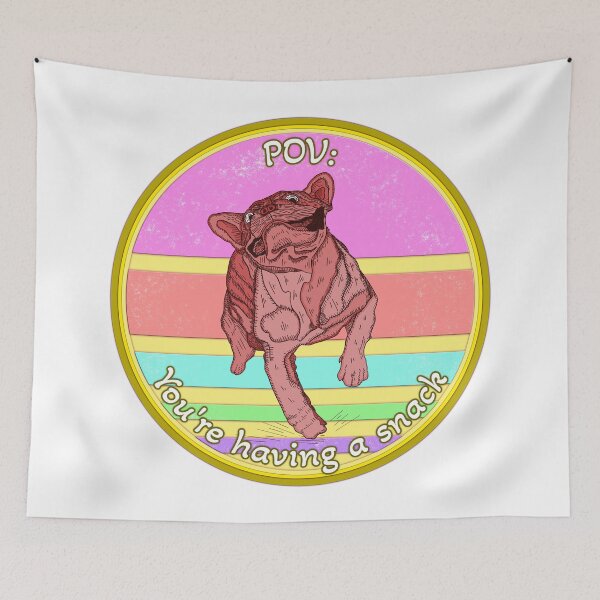 Item preview, Funny French Bulldog - POV meme designed and sold by nostakesart.