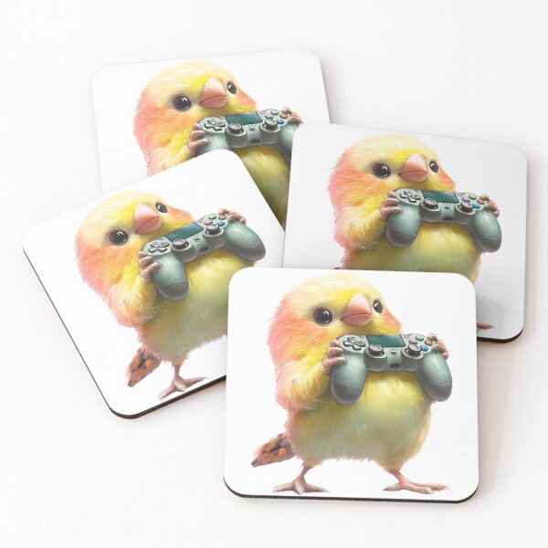 Item preview, Cute Gamer Bird designed and sold by Doppelganger Studios.