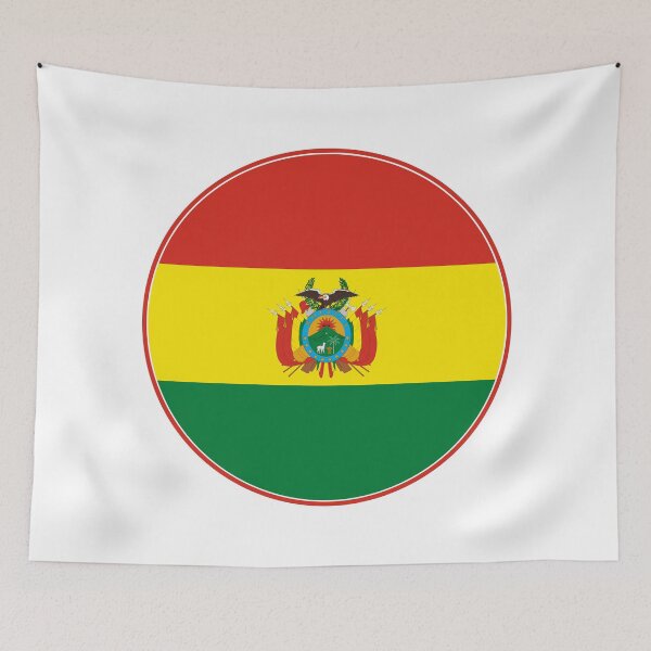 Item preview, Bolivia Flag Circle Coat of Arms Design designed and sold by NTGUILTY.